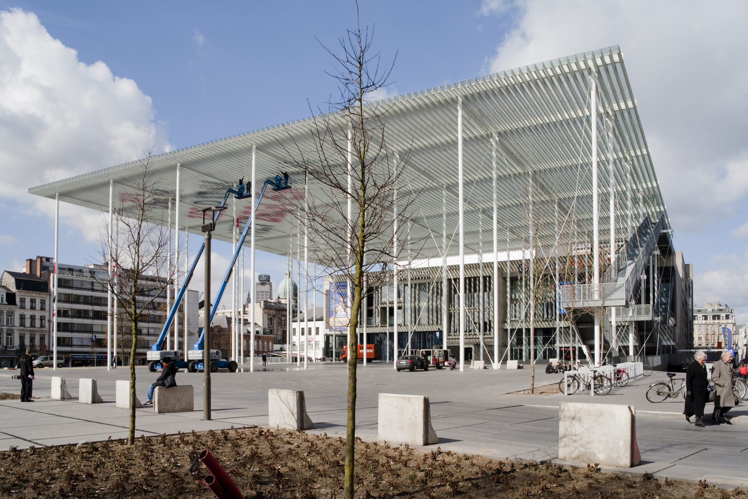 luifelconstructie theaterplein